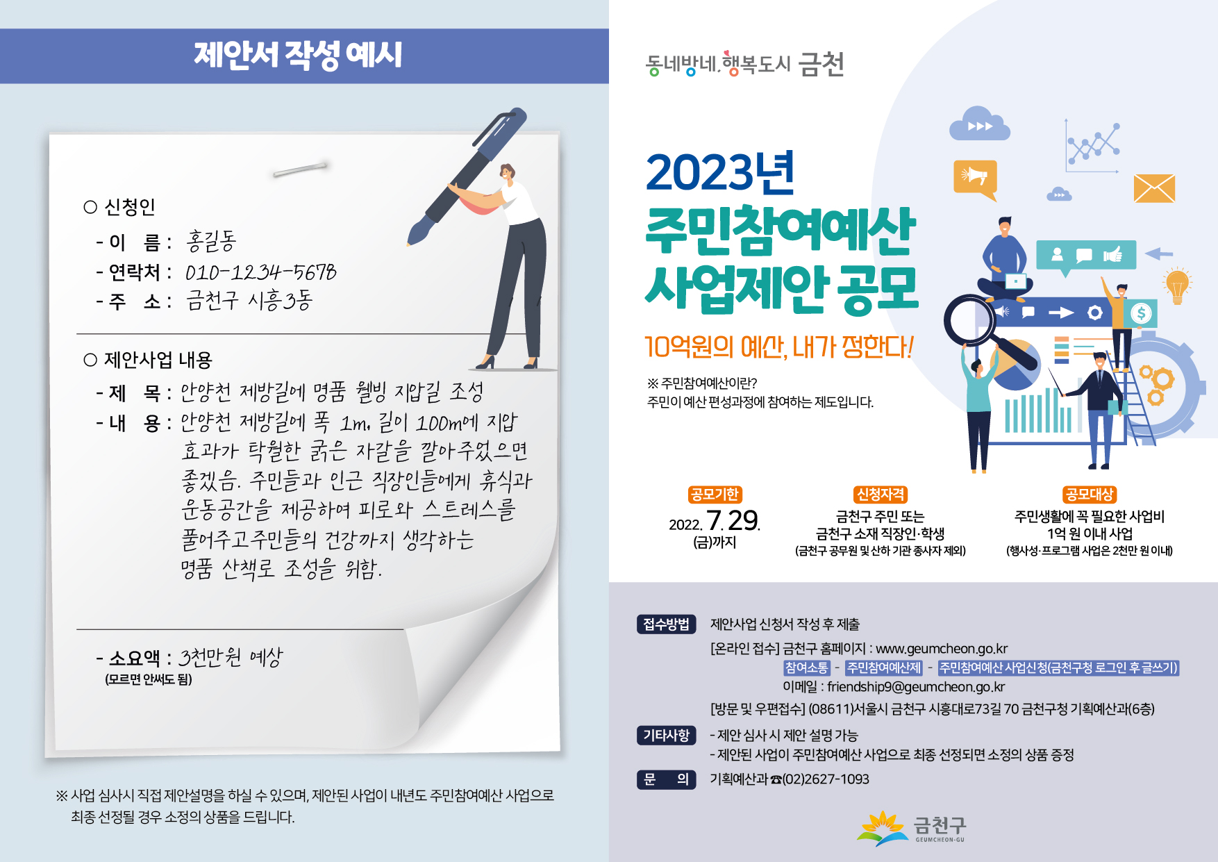 1. 신청기한 : 2022. 6. 30.(목)까지 → 7. 29.(금)까지(기간연장)