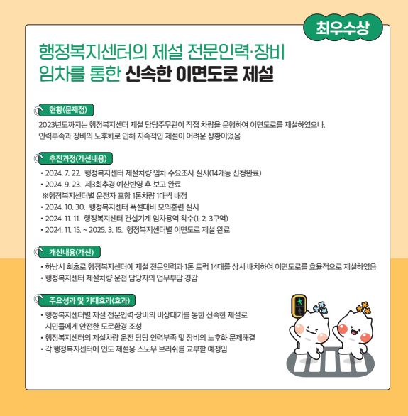 적극행정 최우수사례