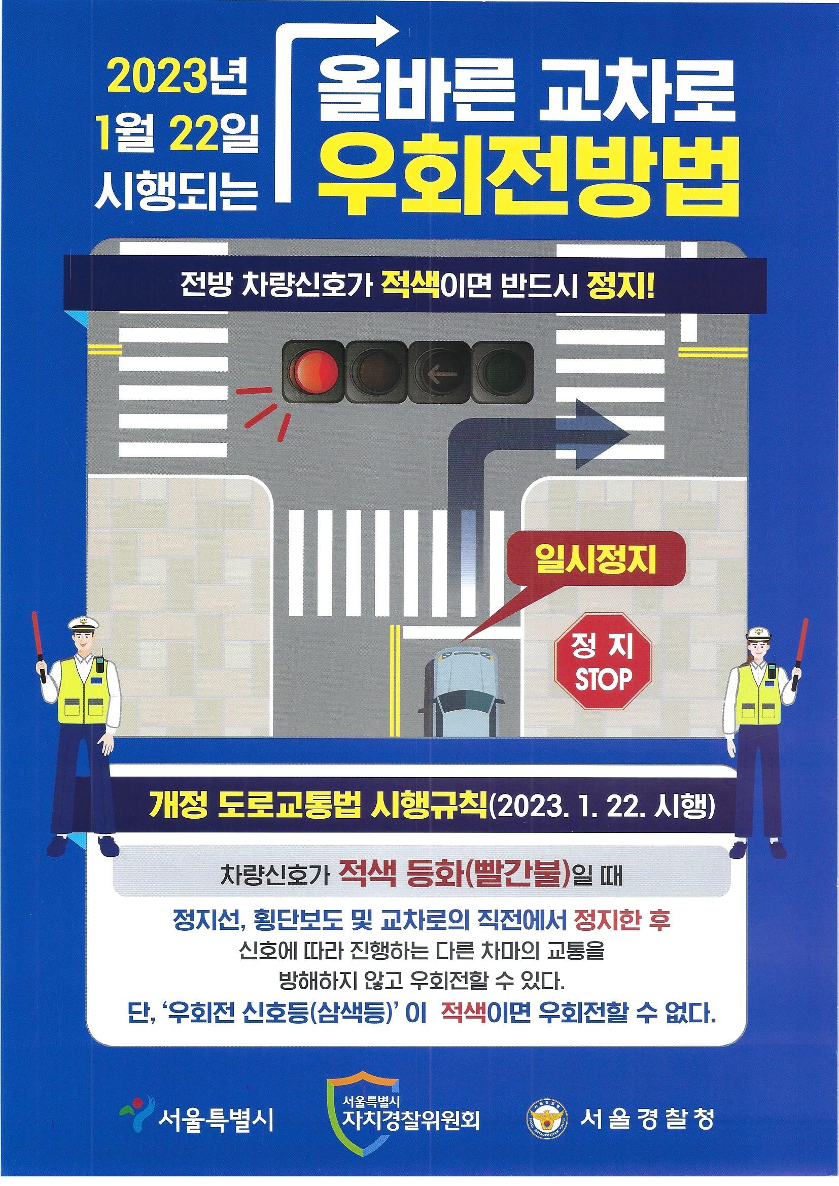 올바른교차로우회전방법