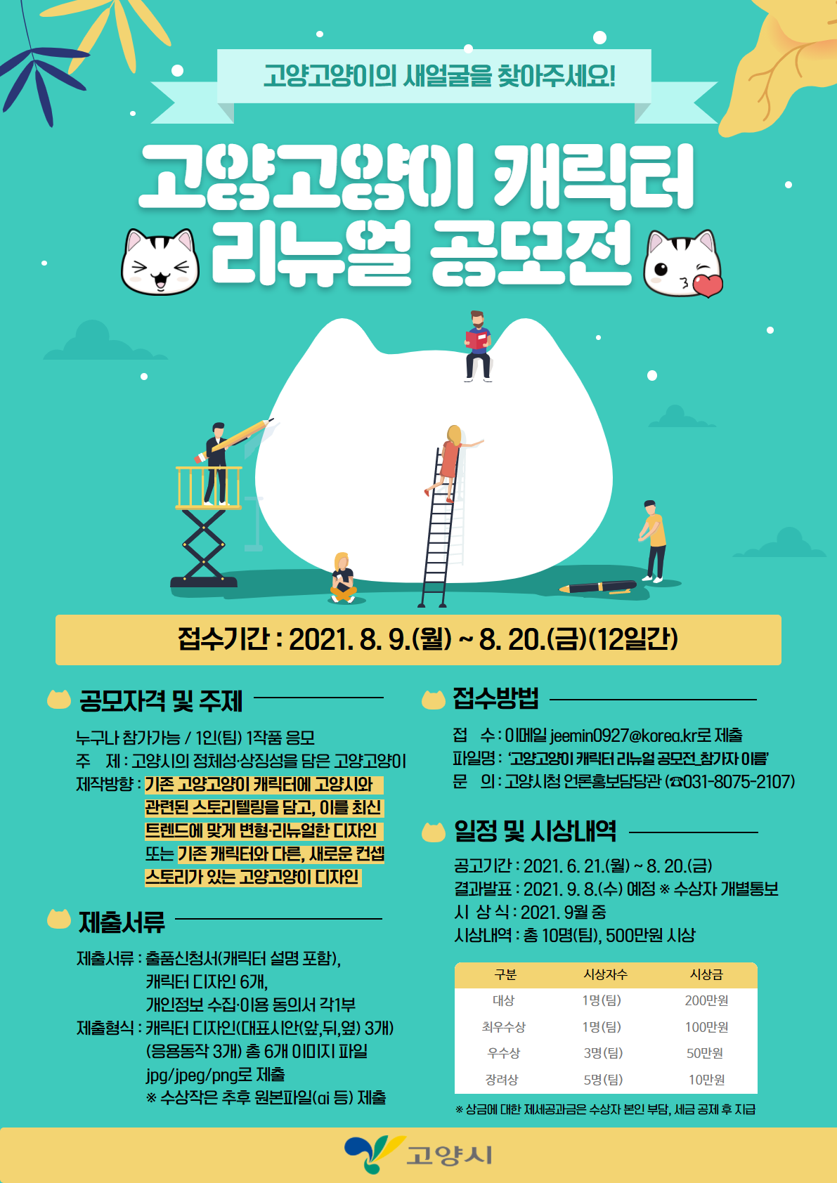 고양고양이 캐릭터