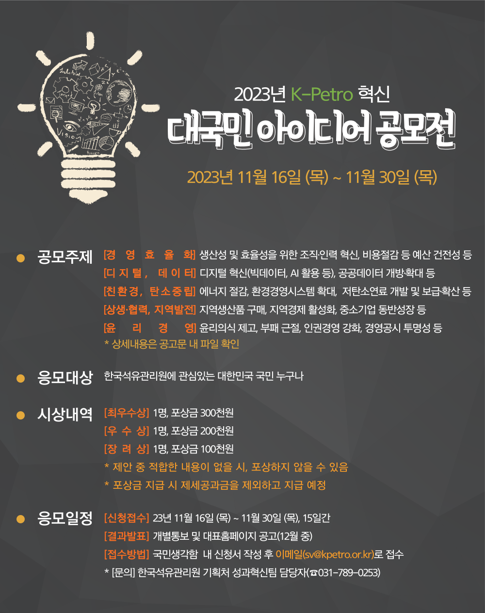 한국석유관리원공모전