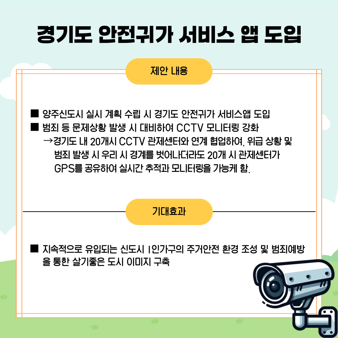 경기도 안전귀가 서비스 앱 도입