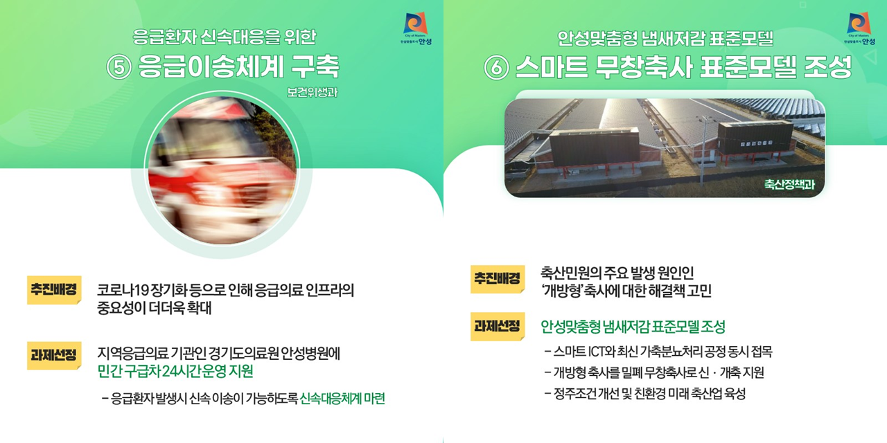 적극행정 중점과제 선정안
