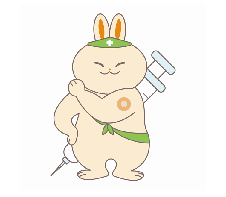 [국가예방접종 지킴이 '쫑이’] 자기 몸만 한 주사기를 메고 건강을 지키는 든든한 존재