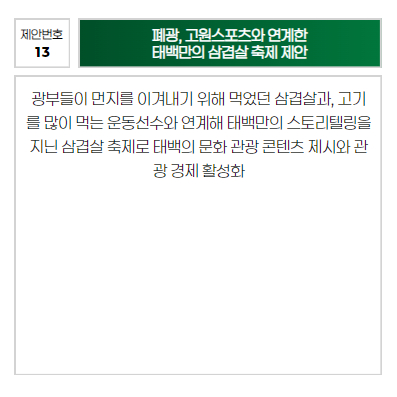 제안번호: 13