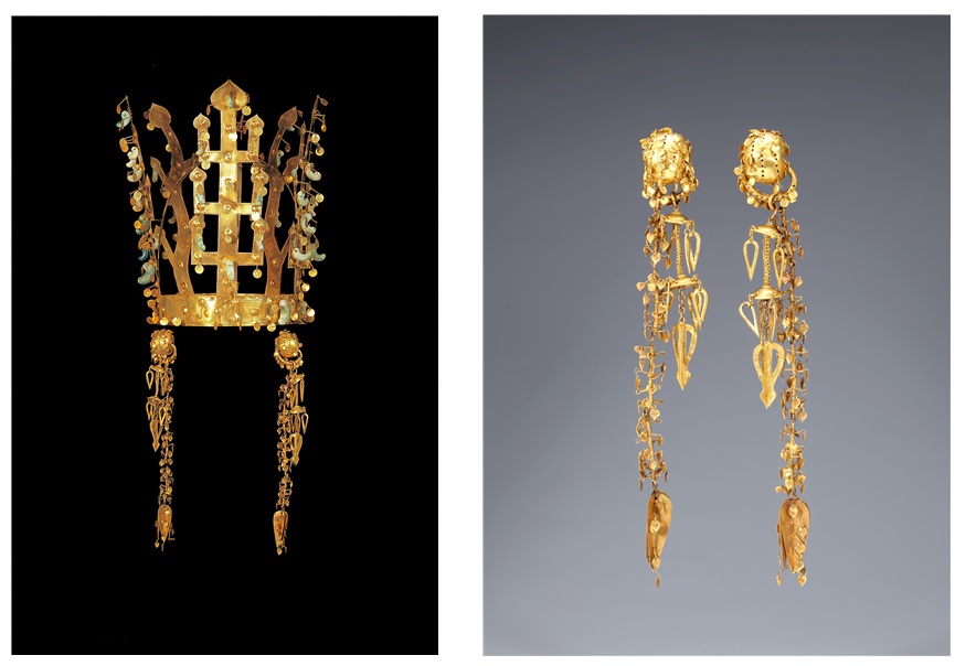 4. 서봉총 금관 및 금제 드리개  ※ 2026년 경주 서봉총 발굴 100주년 기념