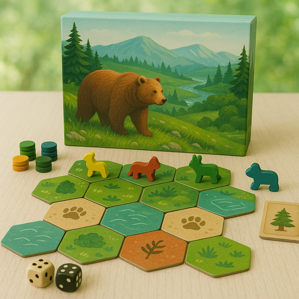 [게임형] 누구나 즐기며 몰입감있는 방식으로 배우는 자연유산 (보드게임, 미션 등)