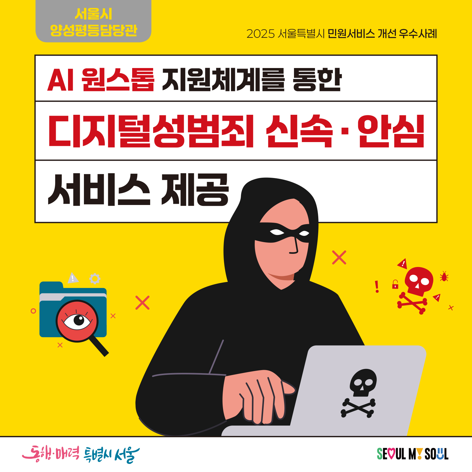 AI 원스톱 지원체계를 통한 디지털 성범죄 신속·안심 서비스 제공